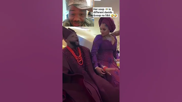 her soup is different say by Davido #soup #chioma #davido #joke #30bg #shorts #music #dance