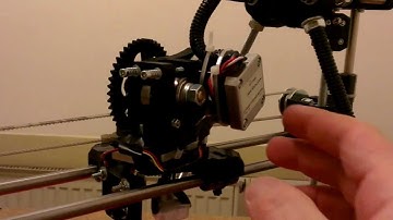 RepRap Prusa I2 WorkInProgress X-axis Hand move