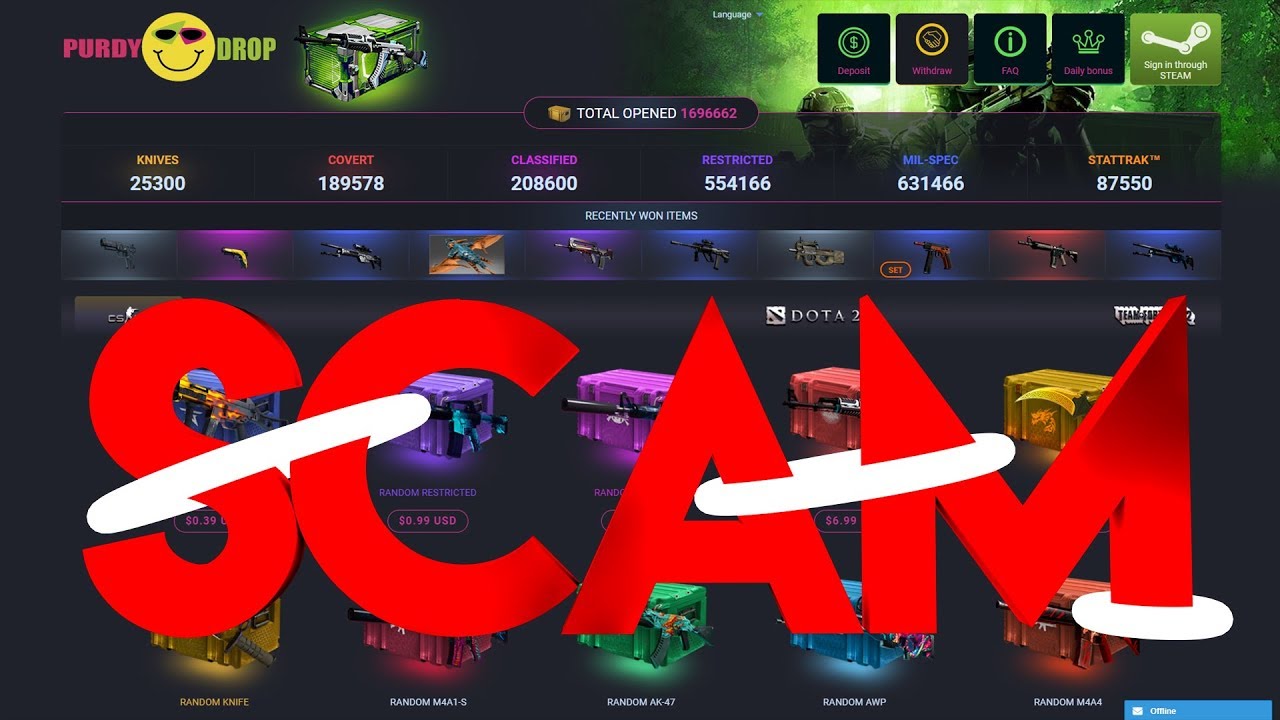 CSGO Trade Scam 27 YouTube