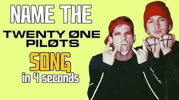 Name the Twenty One Pilots Song in 4 SECONDS (83 Songs)