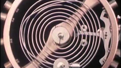 How a watch works (1949) | Hamilton Watch