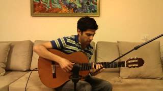 Video thumbnail of "Matti Caspi "Sorry (Slicha)" - Yoav Yenon (Guitar Cover)"