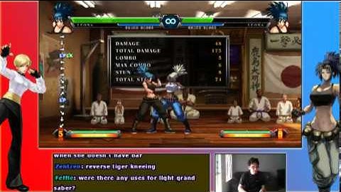 Juicy Bits - KOF13 Character Basics: Leona