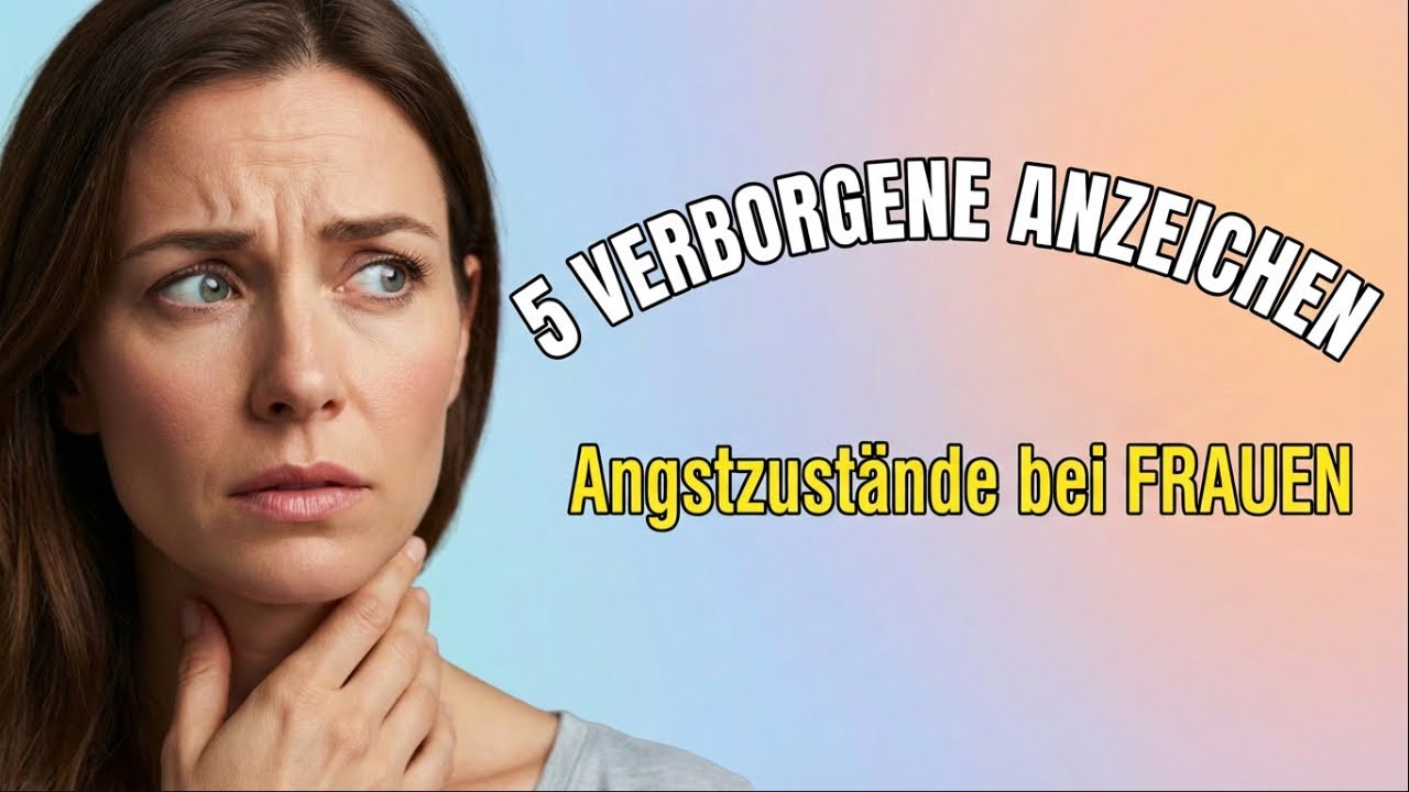 5 Anzeichen für versteckte Ängste bei Frauen
