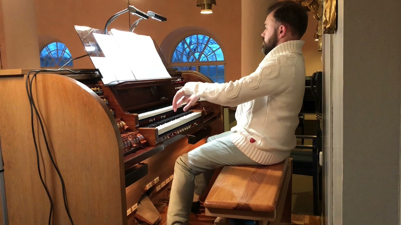 O. Olsson: Påsk. Vad ljus över griften! Op. 36 No. 8. Henrik Berg, organ.