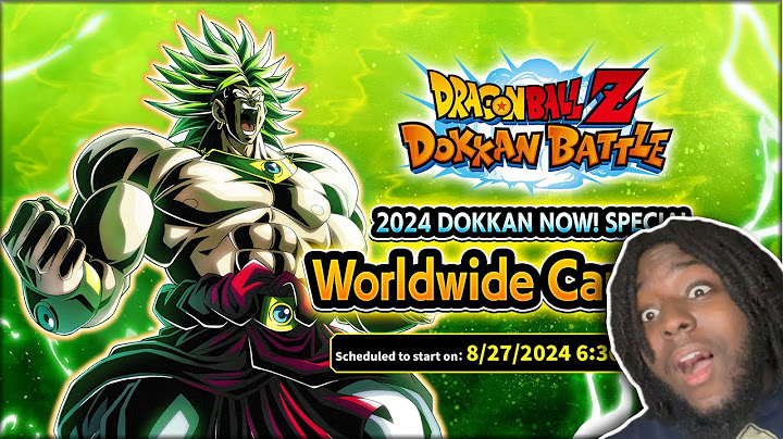 The 2024 DOKKAN NOW! SPECIAL (Worldwide Campaign) - REACTION