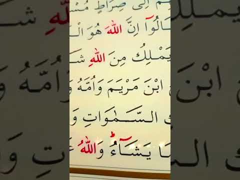 سورة المائدة الأية 16 إلى 17 القارئ سعد الغامدي