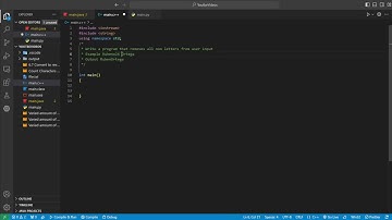 Remove all non alpha characters C++ / How To Tutorial