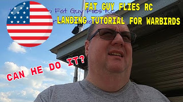 WARBIRD LANDING TUTORIAL BY FAT GUY FLIES RC FEATURING DYNAM AND EFLITE PLANES!!!