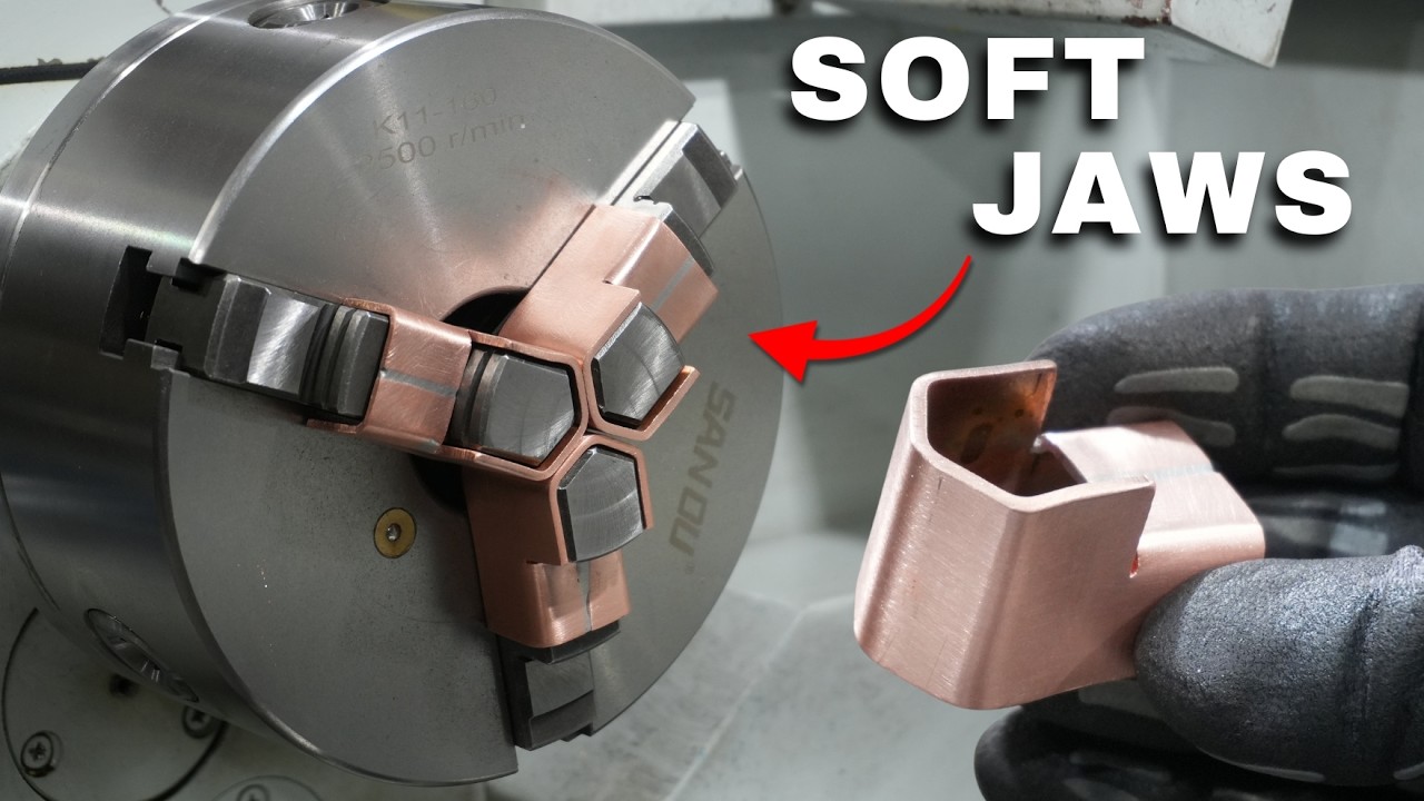 Токарный патрон с мягкими губками