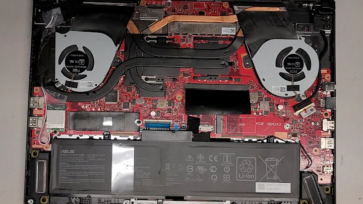 ASUS ROG Zephyrus GA502D Disassembly RAM SSD Hard Drive Upgrade Battery Replacement Repair