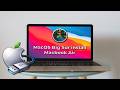 How to Install macOS Big Sur on a MacBook Air from a Bootable USB Drive