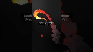 Directional Particles on Path in After Effects