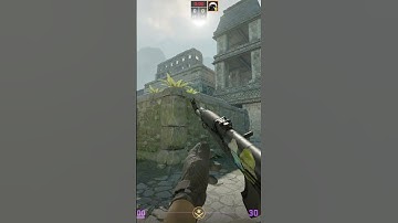 SMOKE And FLASH B On Ancient For Retake In CS2 #cs2 #shorts