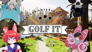 【Golf It in Phasmophobia】私たちケモノは今日ゴルフで競い合います 後に 幽霊調査に向かいます #新人vtuber #壊れた猫の部屋