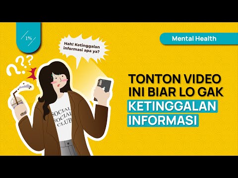 Panggilan Buat Kalian yang Merasa FOMO! (Cara Mengatasi Rasa Takut Ketinggalan Informasi)