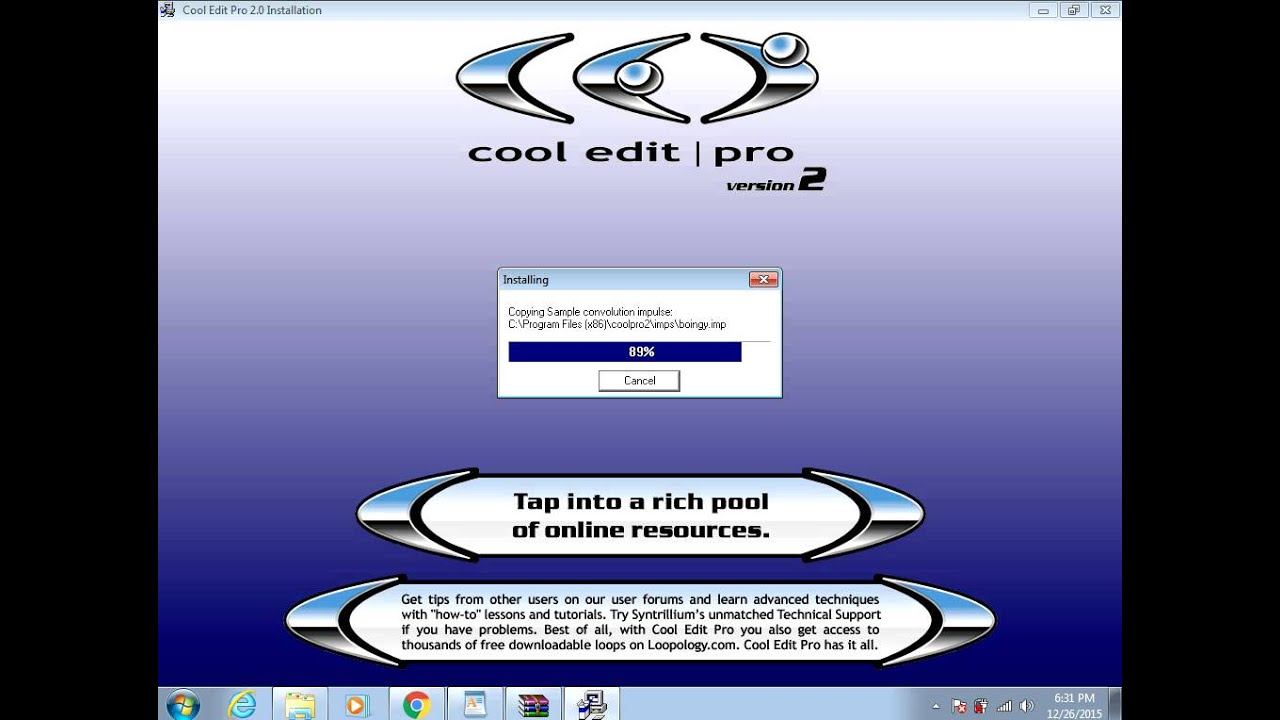Download free cool edit pro 2.1 full version crack