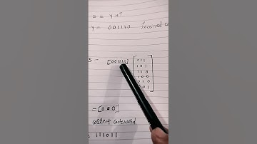 syndrome decoding linear code