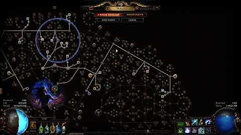Path Of Exile - Witch ES, Ice Spear build