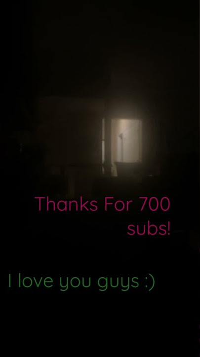 Thanks for 700 subs :D