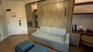 Inside the tower studio hotel room at disney’s riviera resort, new
dvc property walt disney world.