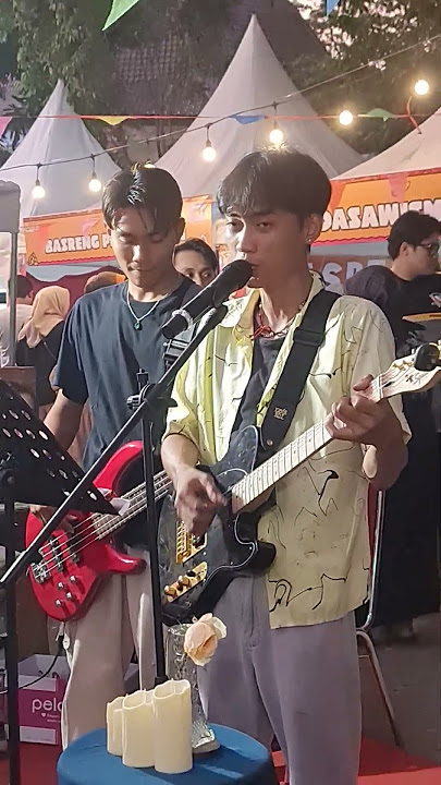 Festival jajanan Rembang. Akustik kemudahan satu satunya. #festivaljajanrembang