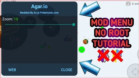 MOD MENU + ZOOM TUTORIAL NO ROOT // AGAR.IO MOBILE
