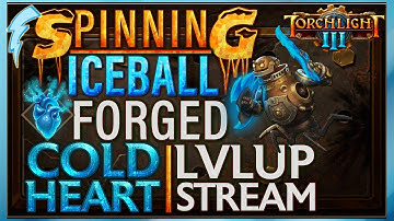 Streaming Torchlight 3 - Leveling a Forged + Cold Heart part 1 !patch !builds !discord