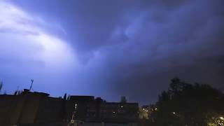 Timelapse Noche Tormenta