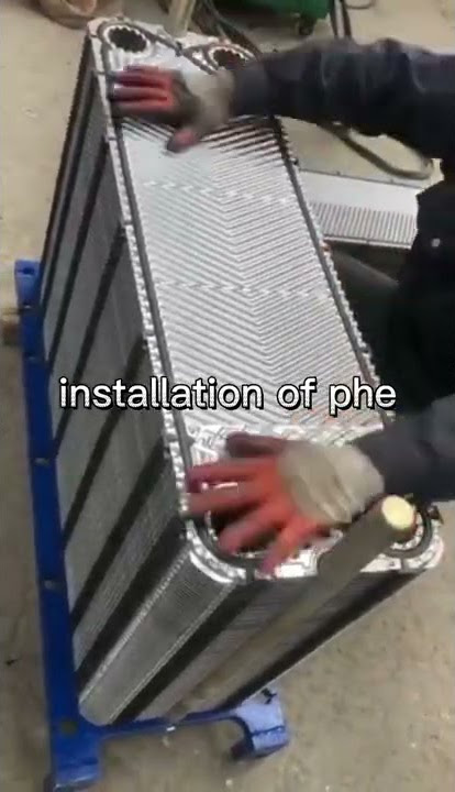 installation of plate heat exchanger