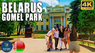 Belarus Gomel City Park Walking Tour 4K HDR | EXPAND CAME TO BELARUS!!!