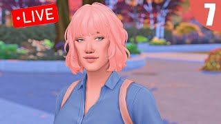 The Sims Not So Berry Challenge Peach Gen #7  (LIVE) | Working on Some Cases 🕵🏾‍♀️