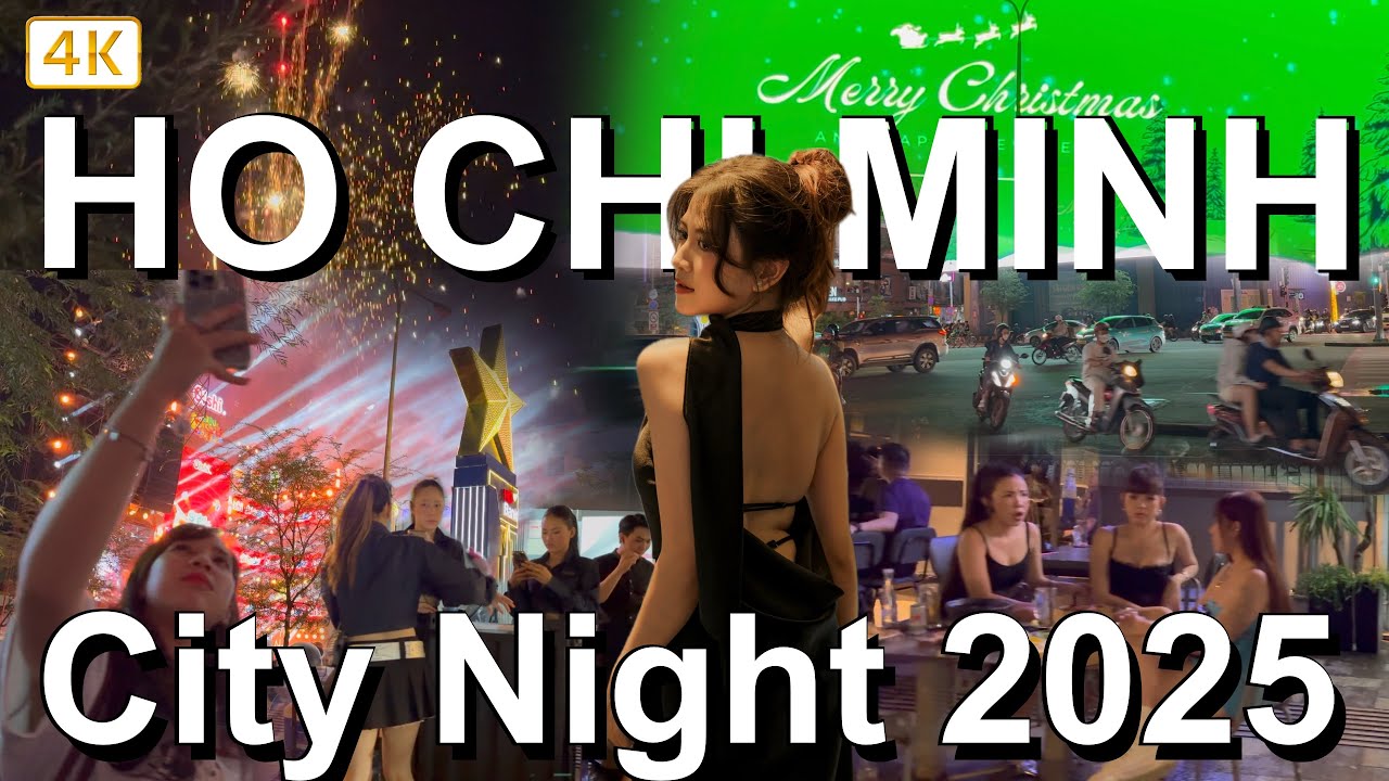 Vietnam Nightlife 2025 🇻🇳 Experience Vibrant Ho Chi Minh City After Dark