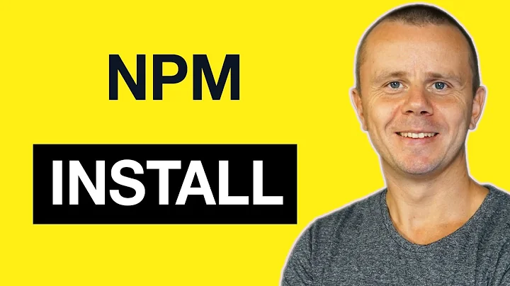 NPM Packages Installation using "npm install"