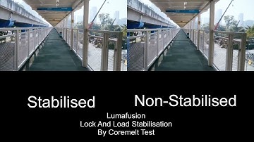 LumaFusion Stabilisation Test