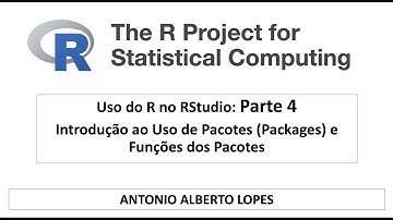 RStudio: Pacotes/Funções por Antonio Alberto Lopes