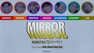 MONSTA X (몬스타엑스) - Mirror (Color Coded Han/Rom/Eng/Esp Lyrics)