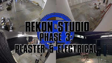 ReKon Studio Build Time Lapse: Phase 3: Dry Wall & Electrical