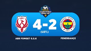 Turkcell Kadın Futbol Süper Ligi Şampiyonu Ankara Büyükşehir Belediyesi Fomget G.S.K
