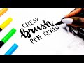 BEST CHEAP BRUSH PENS | Testing and Review