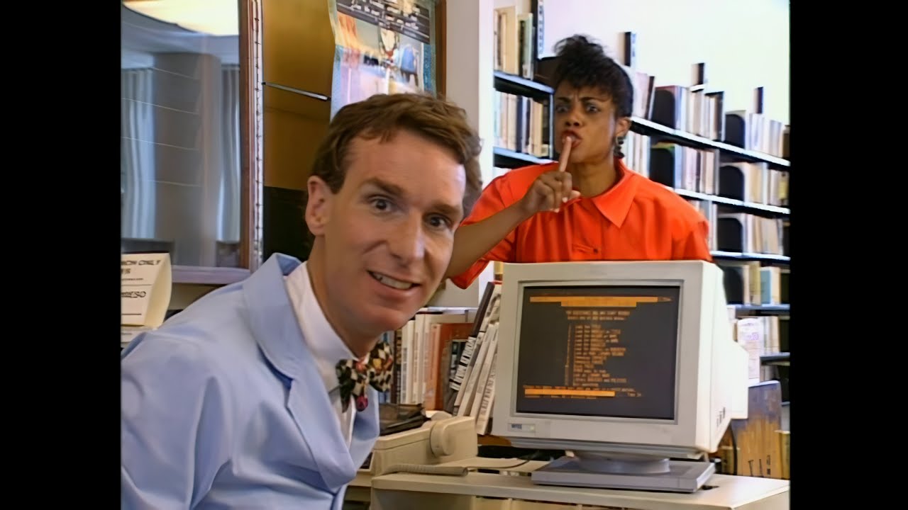 Bill Nye The Science Guy - S02E16 - Communication - 4K UPSCALED