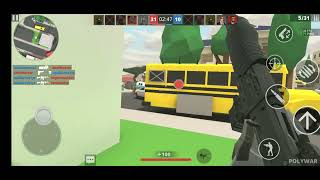 POLY WAR : New Update 1.4 New gun spas and m4a1 skin Game play