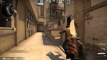 CS-GO Smoke kill on Mirage (Scout)