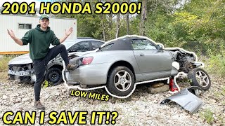 New Build! Wrecked 2002 Honda #S2000 - Part 1