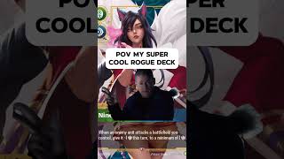 Ever feel this when you’re playing rogue? | Riftbound League of Legends TCG Spiritforged