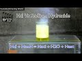 Sodium hydroxide naoh and hydrochloric acid hcl reaction l amazing science experiment