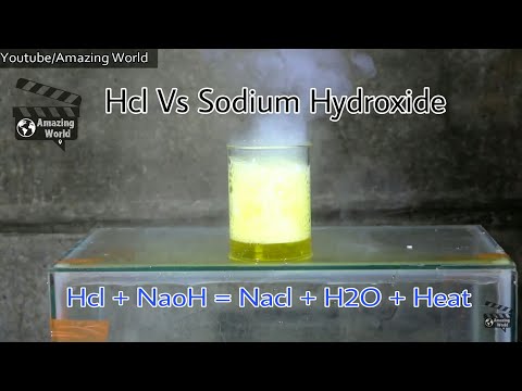 Video: HCl NaOH ekzotermikdirmi?