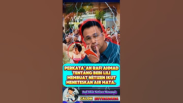 Rafi Bikin Netizen Menangis #shorts #sarwendah #rubenonsu #betrandpeto #artist #tiktok #viral #fyp