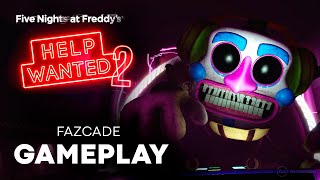 Gameplay FNAF HELP WANTED 2 🎁 Parte 2 - The Fazcade: Glam Bonnie, DJ Music Man y BonBon [Español]