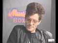 Capture de la vidéo Alone Again Or (Pre The Shamen) Colin Angus 1985 Music Box Interview